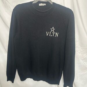 Valentino VLTN Black Casmere Sweater